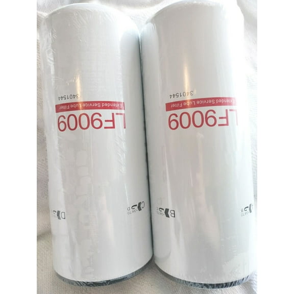 Pack of 2 Oil Filter LF9009, for Cummins 3401544, US STOCK