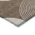 thumbnail image 3 of Addison Rugs Chantille Indoor/Outdoor Transitional Geometric Beige Machine Washable Rectangle Rug, 5' x 7'6", 3 of 8