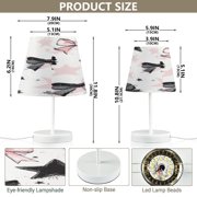 BZSMCE Table Lamp Creative Starry Bows and Wishes Pattern Simple Pattern Night Light
