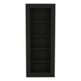 thumbnail image 4 of FM FURNITURE Melbourne Bookcase with Five Shelves Engineered Wood Black, 4 of 9