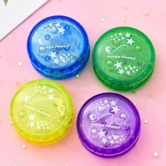 2026 Yoyo for Beginners to Advanced Players Durable String Trick Yoyo with Stable Balance LED Light Up YO-YO Beginner Responsive Bearing
