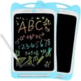 thumbnail image 2 of Tableta de escritura LCD colorida, almohadilla de dibujo electrónica multicolor Tablero de garabatos de gráficos de escritura a mano portátil para niños (8.5 pulgadas) Xemadio LN-1024, 2 of 6