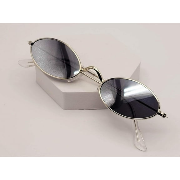 Popular Fashion Small Oval Unisex Luxury Sunglasses Vintage Punk