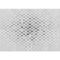 thumbnail image 1 of Ahgly Company Machine Washable Indoor Rectangle Transitional Platinum Gray Area Rugs, 2' x 5', 1 of 7