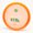 Orange, variant on Kastaplast K1 Stal Disc Golf Distance Driver, Pick Color/Weight [Stamp & Exact Color May Vary] Pink 173-174 grams