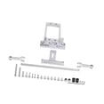 thumbnail image 4 of BTA Servo Mount con kit de cilindro de dirección hidráulico completo Kit de reparación de automóviles RC RC Piezas de bricolaje para 1/10 RC Castador Plata, 4 of 8