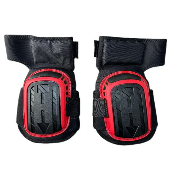EXHUMKY BERTDOMD TPE Plastic Shell 900D Waterproof Fabric Non Slip Knee Pads for Work Gardening Construction