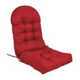 thumbnail image 4 of Cojín para silla con respaldo alto Perfecl cojín impermeable para silla de patio y jardin Rojo 110 cm x 50 cm, 4 of 8