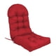 thumbnail image 4 of Cojín para silla con respaldo alto Perfecl cojín impermeable para silla de patio y jardin Rojo 110 cm x 50 cm, 4 of 8