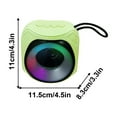 thumbnail image 3 of Qwtwty Speakers Wireless Bluetooth Speaker - Colorful LED Lights - True Wireless Stereo Powerful Subwooferfor Travel Beach - Great Gift for All, 3 of 7