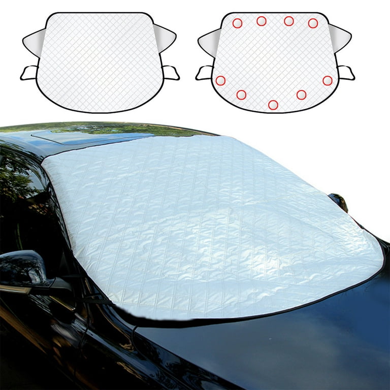 Car Windshield Snow Cover For Ice Frost, Winter Windscreen Covers
