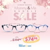 Screen Shades Mother's Day Bundle - Blue Light Blocking Computer Glasses - SS201 Grey/Blue & SS601 Blue Fade - UV Protection - Relieve Eye Strain and Prevent Headaches From Device Use and Gaming