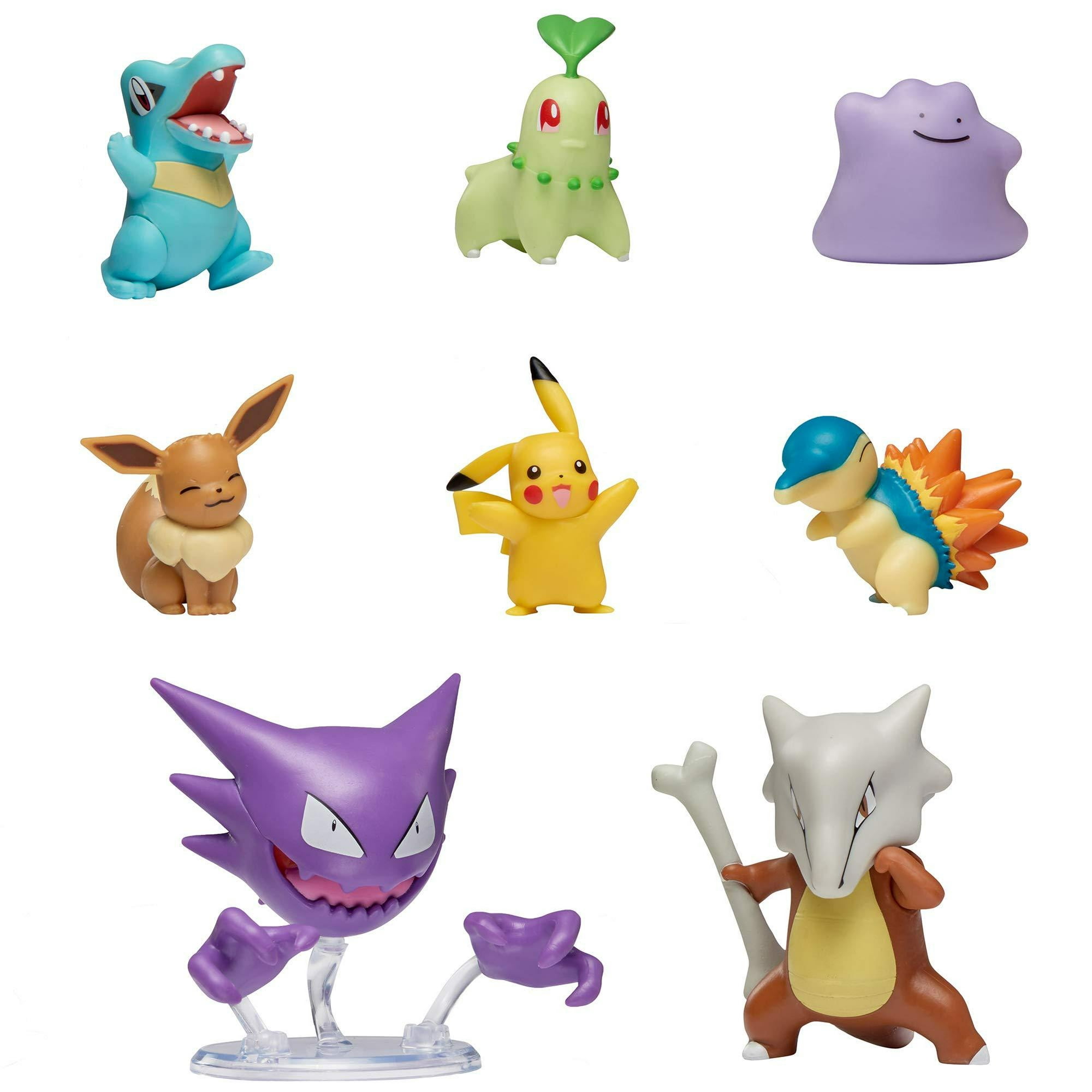 Pokemon Battle Figure Multi 8 Pack, Featuring 2