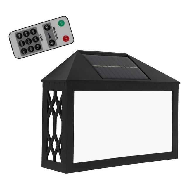 Señal de dirección LED Jadeshay Solar Colorida con Control Remoto Modelo X1