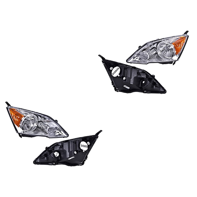 Par de Faros Cr-V 2007 A 2011 Honda DEPO .