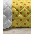 thumbnail image 3 of Basketball Down Alternative Comforter, Realistic Style Balls Pattern on White Classical Sports Themed, Microfiber Quilt for All Season, 5 Sizes, Pale Cinnamon White, by Ambesonne, 3 of 3