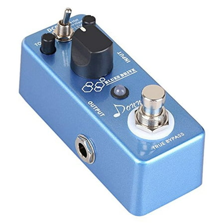 Donner Blues Drive Classical Electronic Vintage Overdrive Guitar Effect Pedal True Bypass Warm/Hot (Best Overdrive Pedal For Blues)
