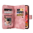 thumbnail image 2 of for iPhone 13 Wallet Case, [Card Slots] PU Leather ID Credit Holder Folio Flip Kickstand Magnetic Clasp Phone Cover & Lanyard & Shoulder Strap for iPhone 13, Pink, 2 of 9
