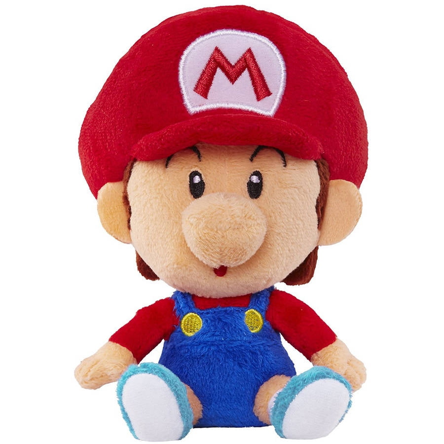 Baby Mario Plush Doll - Walmart.com