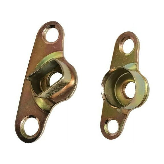 Tailgate Hinge Kit - Compatible with 1988 - 1996 Ford F-Super Duty 1989 1990 1991 1992 1993 1994 1995