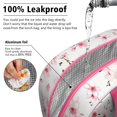 thumbnail image 5 of Womens Pioneer Flower Floral Print Pattern Lunch Box for Work,Insulated Lunch Bag for Women,Loncheras Para Mujer,Leakproof Adult Lunch Bag for Work,Beach,Travel,Picnic,Camping, 5 of 7