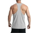thumbnail image 4 of JIUKE Racerback Tank Tops for Men Sleeveless Muscle T-Shirts Scoop Neck Loose Fitted Gym Athletic Lightweight Vests, 4 of 8