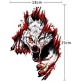 thumbnail image 2 of LAICAIW 3D Wolf Head Sticker Wolf PVC Car Sticker Waterproof 2 Pieces Wolf Head Car Sticker Funny 3D Sticker Realistic 3D Car Sticker Wolf Head Motorcycle Sticker Personality Car Sticker 18 x 25 cm, 2 of 7