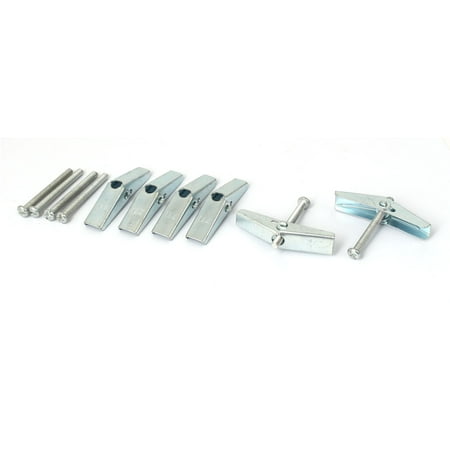4mmx40mm Spring Toggle Hollow Plasterboard Cavity Wall Anchor Bolt Fixings 6 (Best Fixings For Plasterboard Walls)