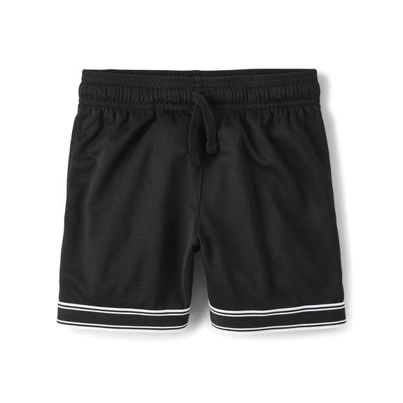 The Children's Place Boys Quick Dry Contrast Hem Mesh Basketball Short, Sizes XS-XXL