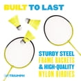 thumbnail image 3 of Triumph 2-Player Badminton Racket Set, 3 of 5