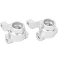 thumbnail image 1 of Rc Hub Carrier Front Hub Carrier Hub Carrier Fit For Hpi Rc Car Accessory Front Steering Hub Carrier L R）Fit For HPI RS4 On Road Drift Model RC CarSilver, 1 of 8