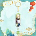 thumbnail image 1 of Llavero con colgante de acrílico para mujer, accesorio con diseño de dibujos animados, fuaros, Neuvillette, Wriothesley, Genshin Impact, Wanderer, Nahida, novedad, 1 of 4