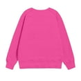 thumbnail image 7 of Toddler Girls Boys Sweatshirts Toddler Long Sleeve Pullover Sweatshirts Kids Boys Crewneck Tops Shirts Hot Pink 5-6 Years, 7 of 7