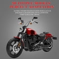 thumbnail image 4 of Espejos retrovisores de motocicleta LDJXDADI para Harley Sportster, 4 of 6
