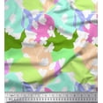 thumbnail image 1 of Soimoi Cotton Poplin Fabric Floral Shirting Printed Craft Fabric by The Yard 42 Inch Wide, 1 of 1