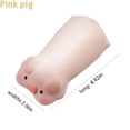 thumbnail image 2 of LQQBOX 1 Pcs Wrist Rest, Pig Shaped Cute Mouse Pad Wrist Support, Mini Ergonomic Wrist Support, Wrist Rest Pad for Computer Keyboard and Mouse, Office Work and Gaming-Pink, 2 of 7