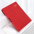 thumbnail image 4 of sruoe A5 Thick Notepad, Journal Notebook, Leather Journals Notebook, Spiral Trip Planner Note Book, Portable Notepad, Peper Book for Student Holiday Gifts, Paper, 4 of 5