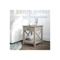 thumbnail image 2 of Bush Furniture Key West End Table with Storage, Washed Gray, 2 of 8