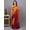 Cadmium Yellow, variant on Temple Border Banarasi Saree with All-Over Stripes Weave and Zari work Wide Border-Anchal – Cadmium Yellow