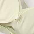 thumbnail image 4 of vigerkar Push Up Bralette for Women High Support Breast Gather Wireless Bras Anti Sagging Seamless Full Coverage Bra Light Green, XL, 4 of 6