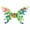 A163 Orange, variant on Yuncity Girls Fairy Wings with Led Light Up Moving Butterfly Wings For Halloween Christmas Cosplay Party Dress Up