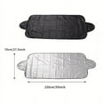 thumbnail image 2 of Weatherforce 360 All-weather Sunshade Ice Cover 2pk, All Seasons Sunshade Ice Cover, Reversible Windshield Protector for Car, with Side Mirrors Cover, Fits Most Cars Trucks SUVs, 2 of 7