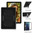 thumbnail image 5 of SOATUTO For Walmart Onn 10.1 2020 Case Model: 100011886 And Screen Protector , Kids Friendly Rugged Case and Tempered Glass HD Screen Protector For Walmart Onn 10.1 Tablet 2020 Gen 2 (Black/1 Pcs), 5 of 8