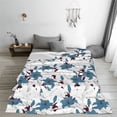 thumbnail image 5 of Sikiie Lilies Flowers Ultra-Soft Micro flannel Blanket Luxury All Seasons Warm Blanket for Bedding Sofa and Travel (4 sizes)-40"x30", 5 of 7