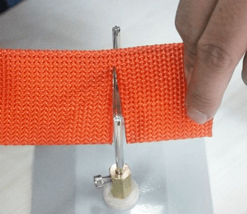 INTBUYING Ribbon Hot Knife Rope Foam Cutter Electric Heating Knife Cutting Machine 110V #022440