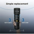 Waterdrop WDRF10 Under Sink Water Filter, Replacement 10UA Under