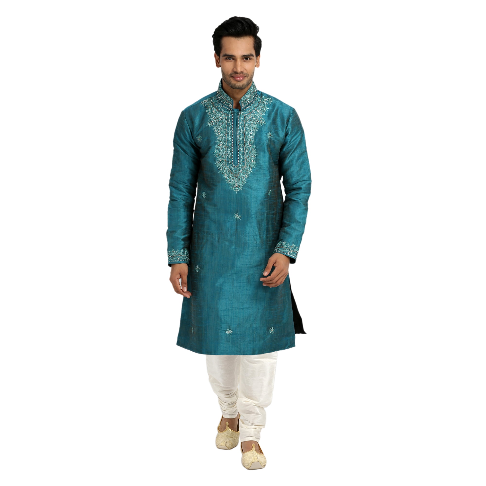Light blue kurta pajama sale
