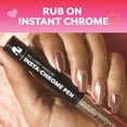 thumbnail image 3 of Red Carpet Manicure Insta-Chrome Pen - Fast & Easy Glossy Finish for Nails, No Mess, LED Cured, Multi-Dimensional Shades, High Shine, Instant Mirrored Effect (Rose Gold Chrome, 0.5g), 3 of 4