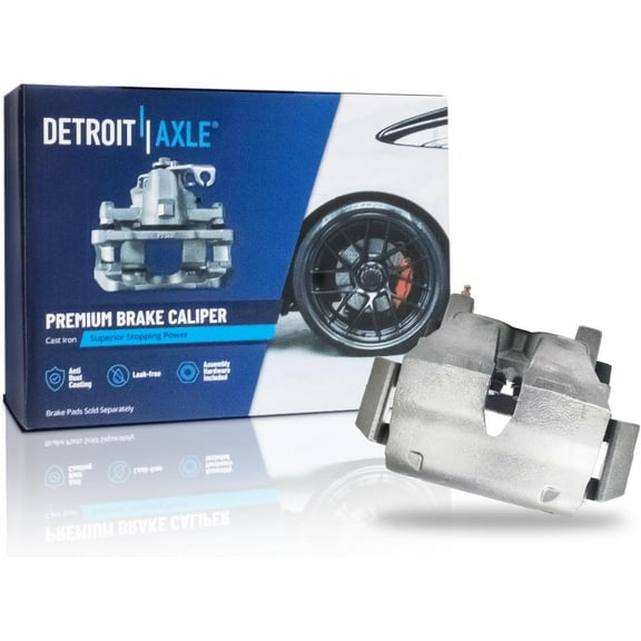 Detroit Axle - Front Left Brake Caliper w/Bracket Replacement for 2003-2006 Ford Expedition Lincoln Navigator