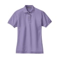 thumbnail image 5 of Mafoose Womens Heavyweight Cotton Pique Polo Shirt Lilac L, 5 of 6